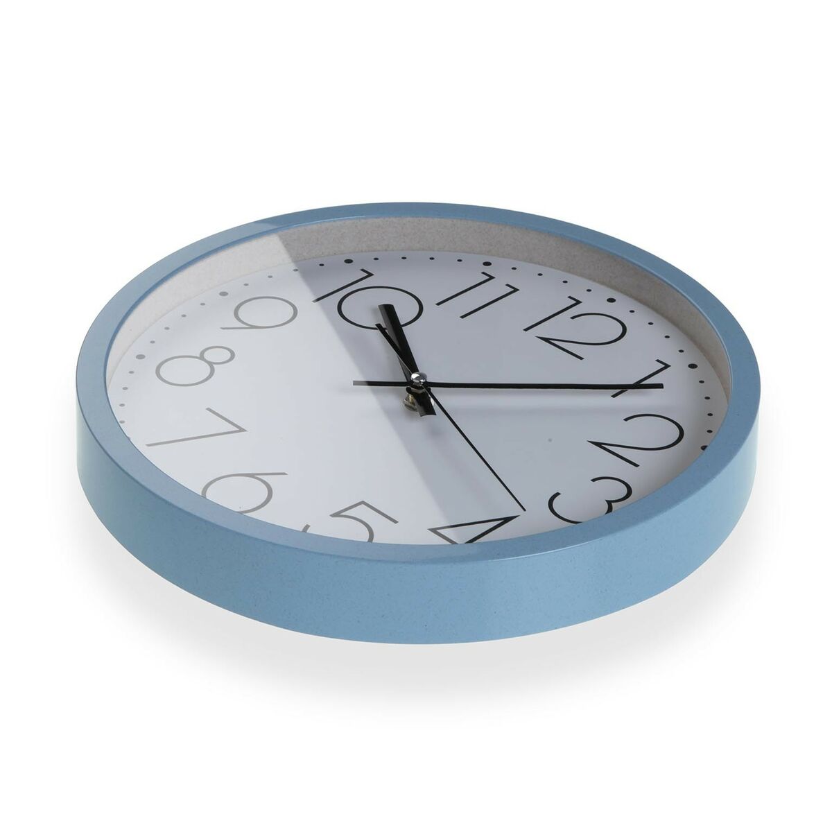 Versa Blue Wooden Wall Clock 4.2 x 30 x 30 cm