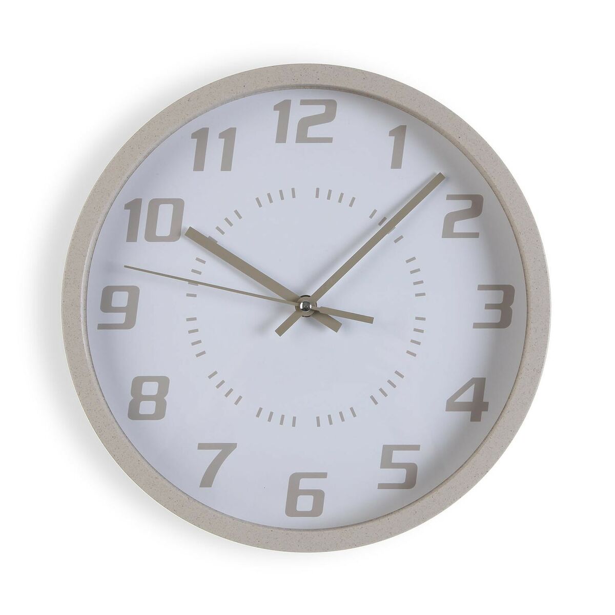 Versa Beige Wooden Wall Clock 4.2 x 30 x 30 cm