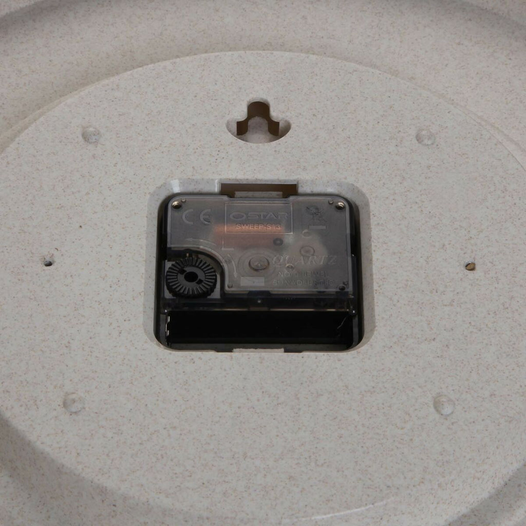 Versa Beige Wooden Wall Clock 4.2 x 30 x 30 cm