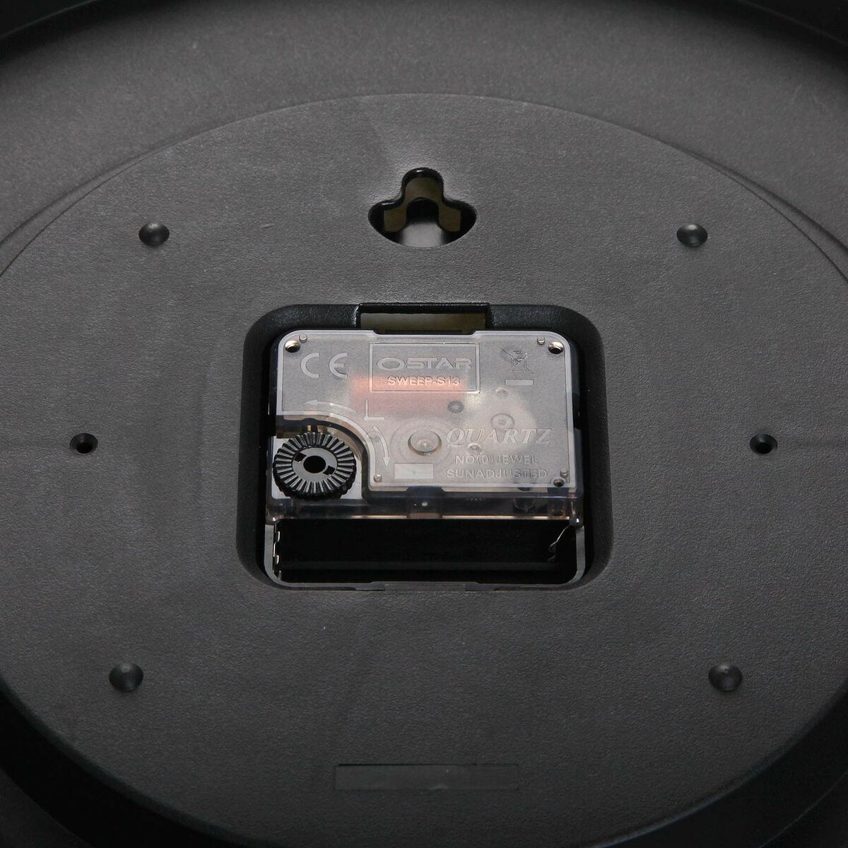 Relógio de Parede Versa Azul Madeira 4,2 x 30 x 30 cm