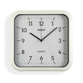Versa White Plastic Quartz Wall Clock 3.5 x 28.5 x 29.5 cm
