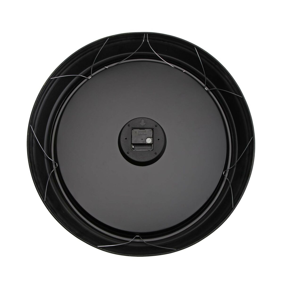 Relógio de Parede Versa Beaujolais Metal 4 x 58 x 58 cm