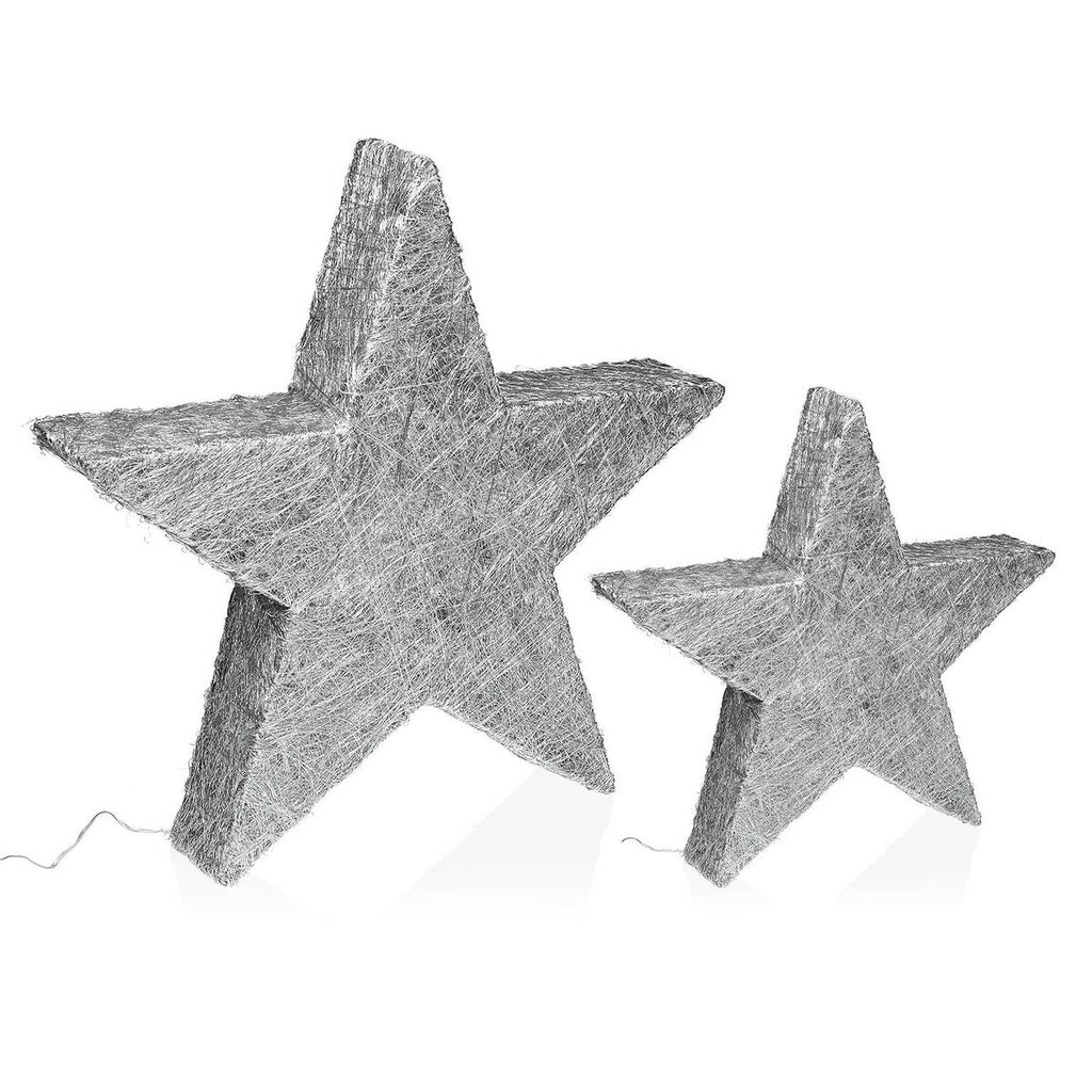 Silver Versa Christmas Ornament 8 x 50 x 50 cm