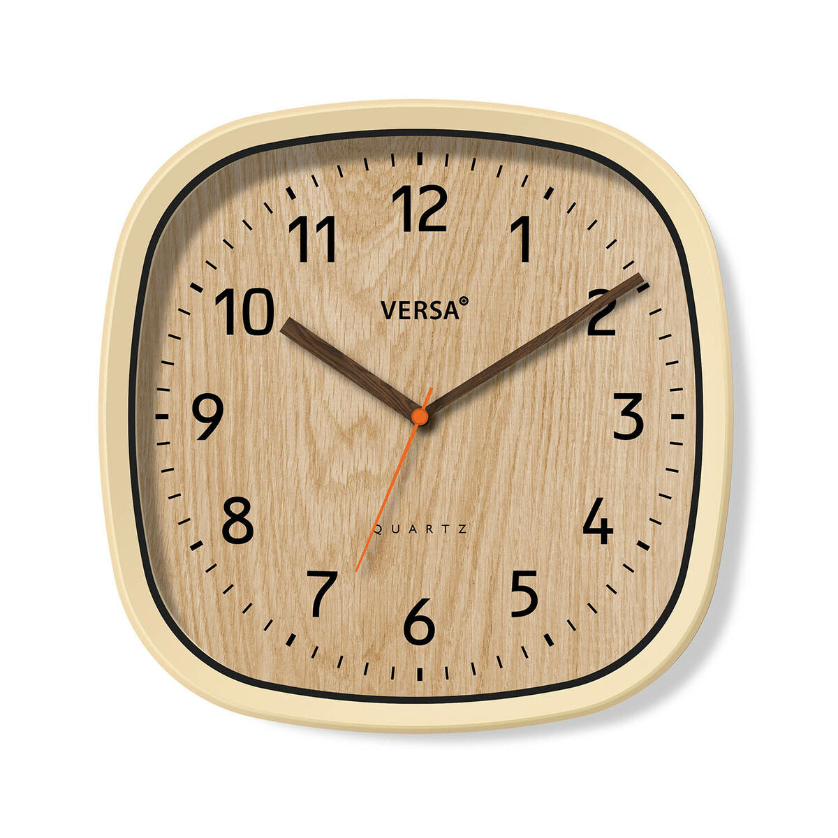 Versa Wall Clock, Plastic, 4.8 x 31 x 31 cm