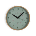 Versa Green Plastic Wall Clock 4 x 30 x 30 cm