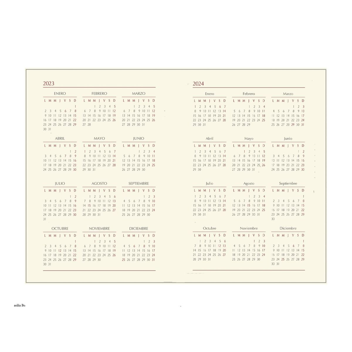 Agenda DOHE SAMBA Turquesa Quarto 15 x 21 cm 2025