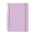 GLOSS DOHE 12574 Purple Agenda 12.5 x 18 cm Annual 2025