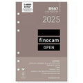 Finocam OPEN R597 2025 Journal Page Refill, 11.7 x 18.1 cm