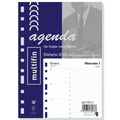 Recarga de páginas de agenda Finocam MULTIFIN 3002 2025 15,5 x 21,5 cm