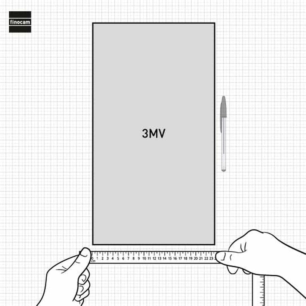Finocam Paper Wall Calendar 2025 23.6 x 43 cm