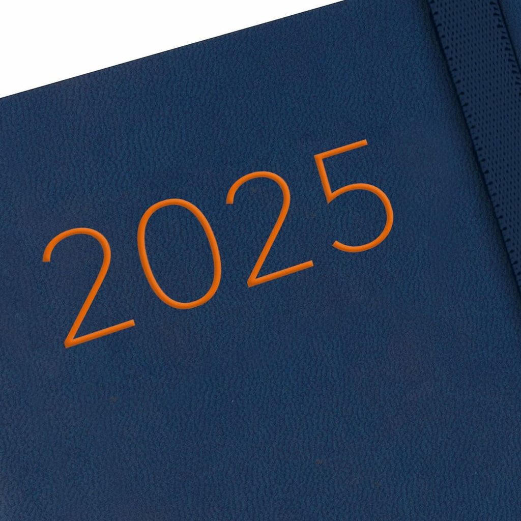 Finocam FLEXI Blue Agenda 11.8 x 16.8 cm 2025 Plain