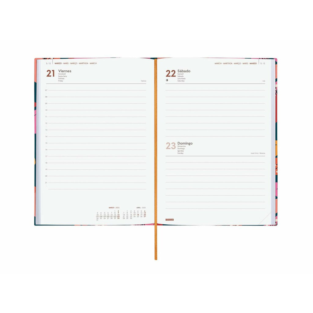 Agenda Finocam DYNAMIC BERLIN Y10 A5 14 x 20,4 cm 2025