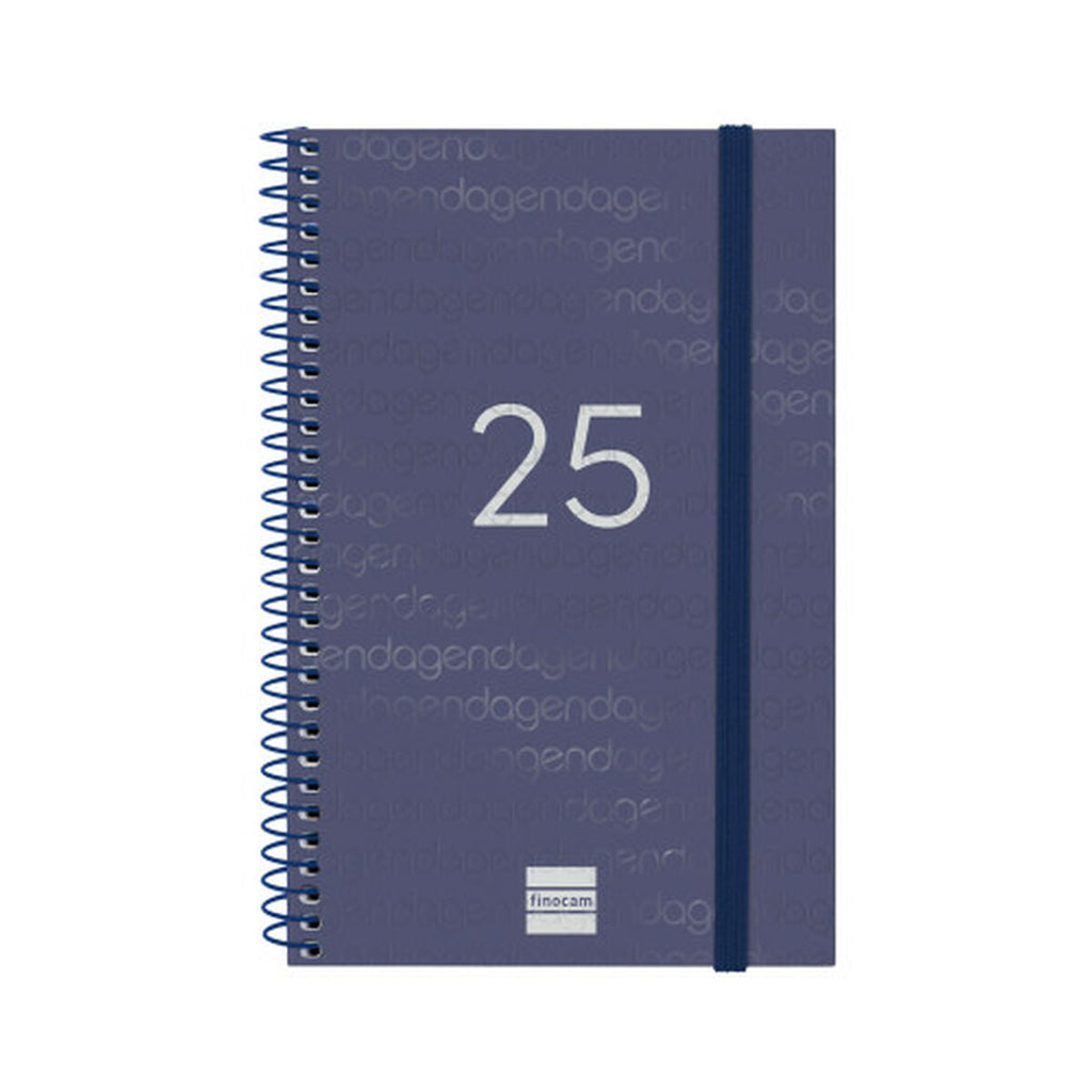 Agenda Finocam YEAR Azul 11,7 x 18,1 cm 2025