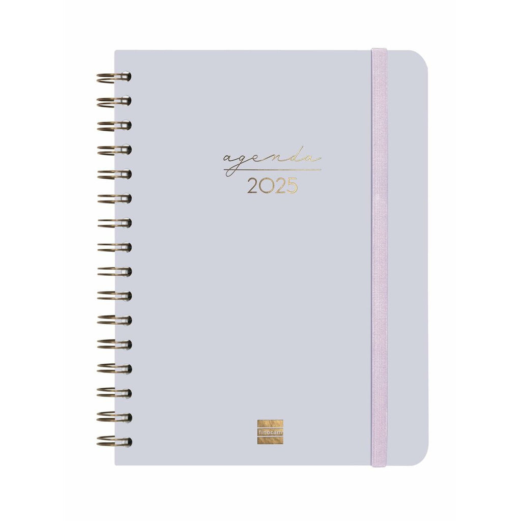 Agenda Finocam ALMA Lilás A5 15,5 x 21,2 cm 2025