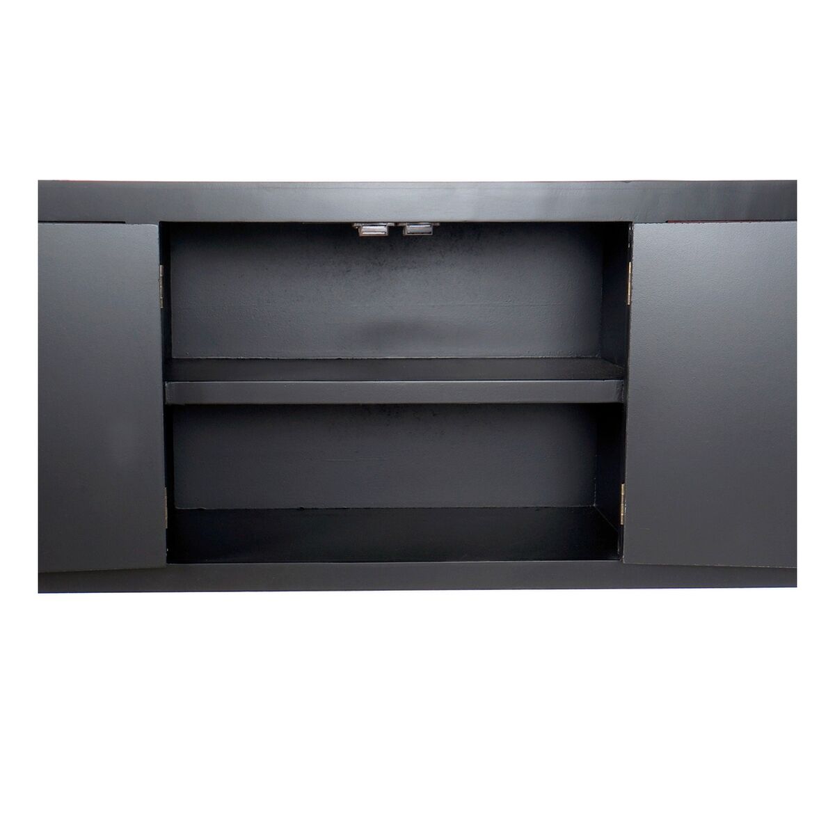 Móvel de TV DKD Home Decor Preto Multicolor Madeira Abeto Madeira MDF 130 x 24 x 51 cm
