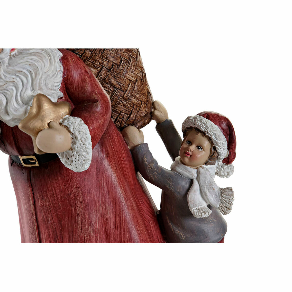 Decorative DKD Home Decor Santa Claus Resin Figure (15 x 11 x 27 cm)