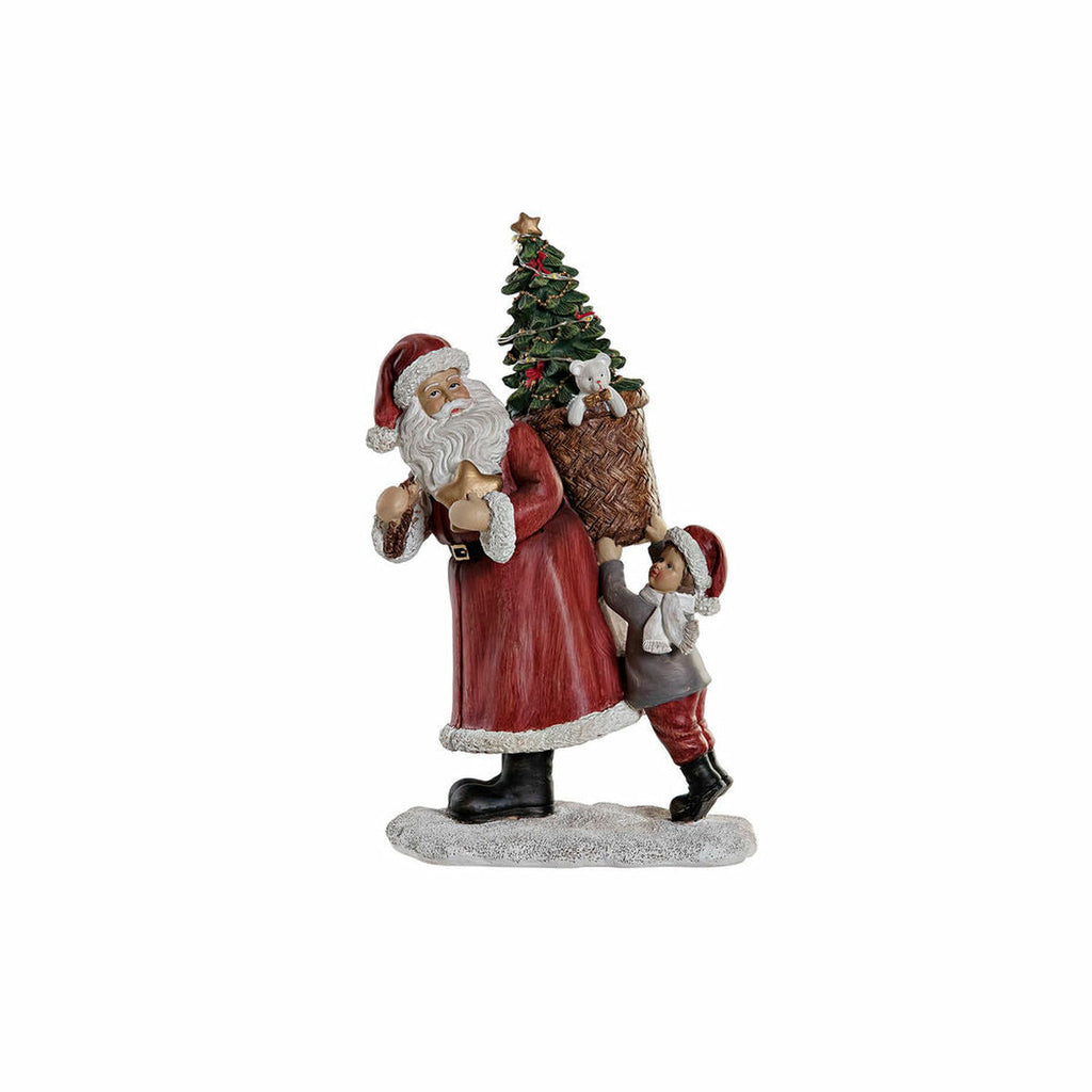 Decorative DKD Home Decor Santa Claus Resin Figure (15 x 11 x 27 cm)