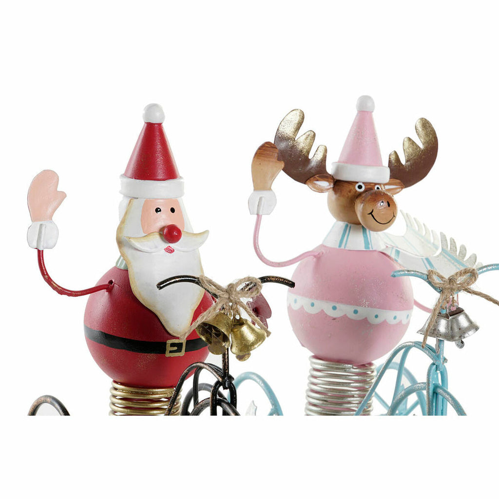 Christmas ornament DKD Home Decor Metal (2 pcs) (15 x 9 x 19 cm)