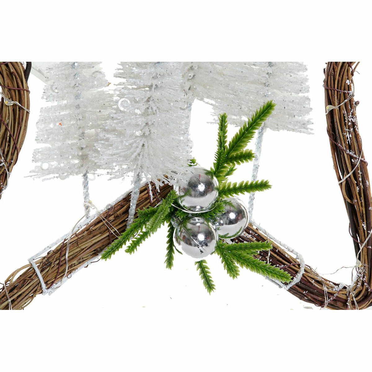 DKD Home Decor Rotim Christmas Ornament (2 pcs) (43 x 10 x 43 cm)