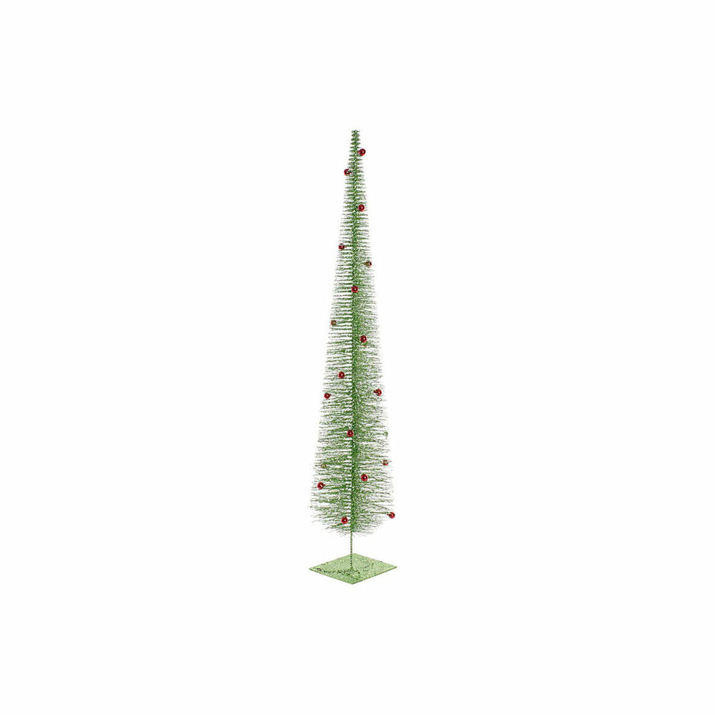 DKD Home Decor Christmas Tree, Red Green, Plastic, 22 x 22 x 120 cm