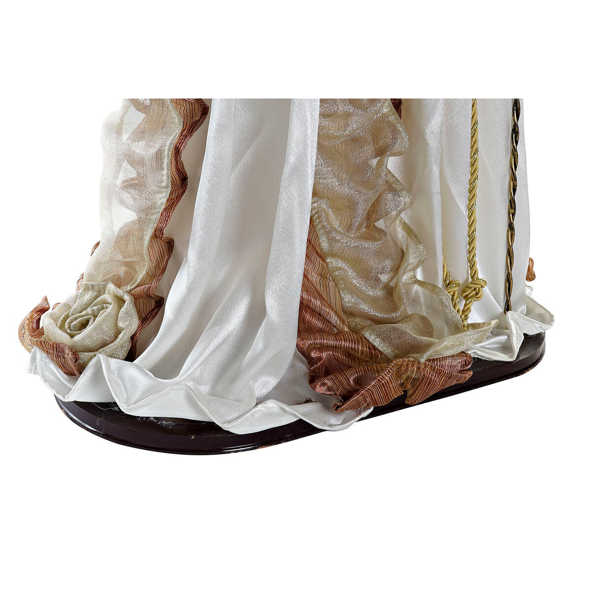 Adorno Natalício DKD Home Decor Branco Dourado Plástico 48 x 28 x 90 cm