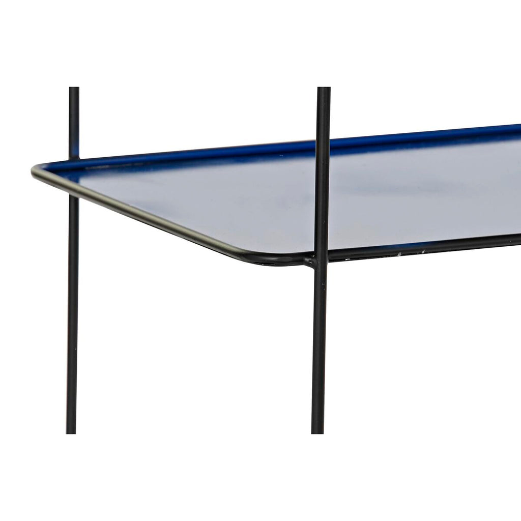 Conjunto de muebles DKD Home Decor, azul y negro, 70 x 27 x 45 cm, 40 x 27 x 45 cm, 80 x 27 x 65 cm, 80 x 27,5 x 65 cm