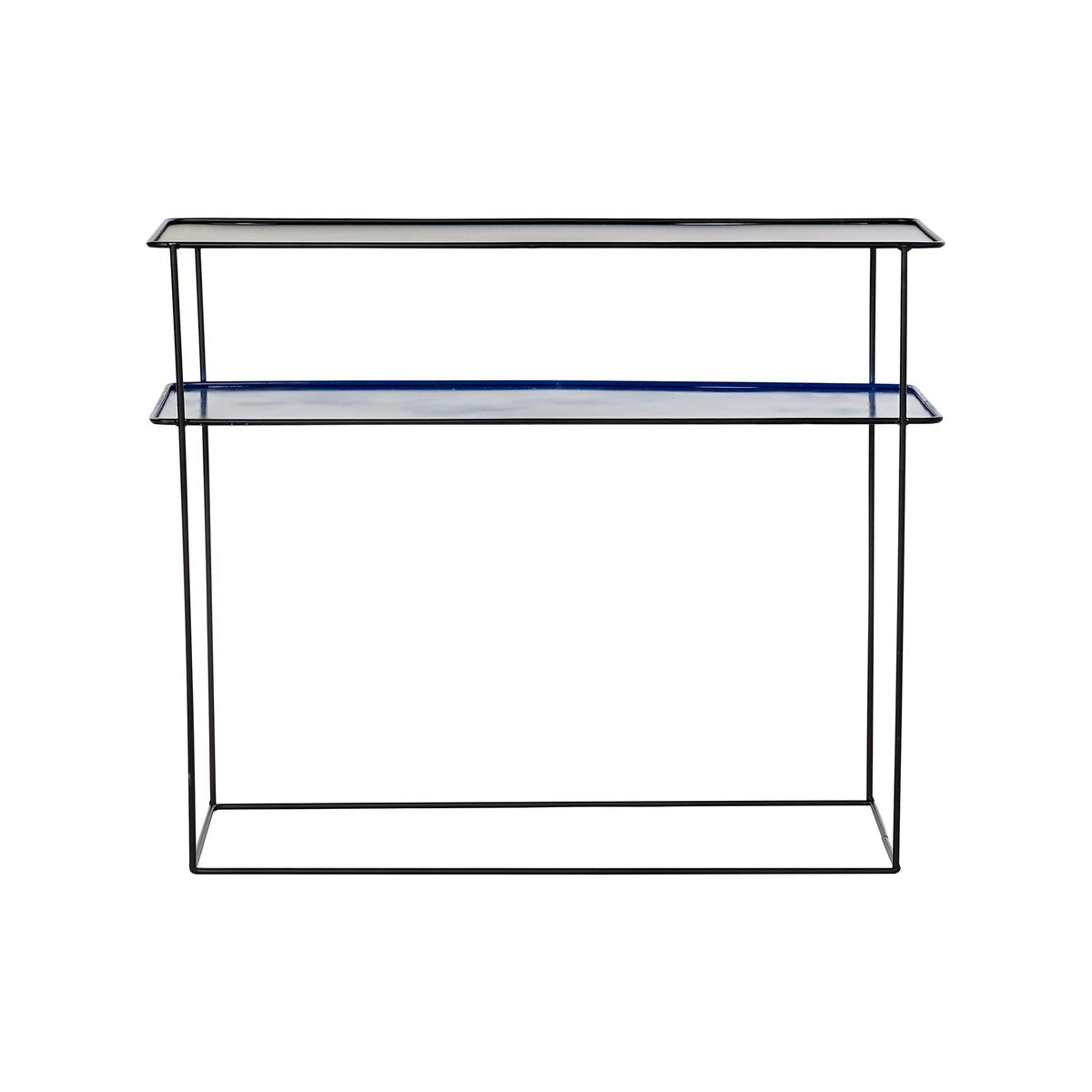 Conjunto de muebles DKD Home Decor, azul y negro, 70 x 27 x 45 cm, 40 x 27 x 45 cm, 80 x 27 x 65 cm, 80 x 27,5 x 65 cm