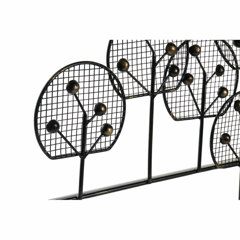 Decoración de pared para loft DKD Home Decor en oro negro, 105 x 6 x 56 cm