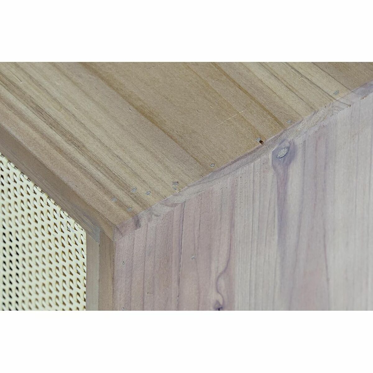 Móvel de TV DKD Home Decor Castanho 140 x 38 x 53 cm Abeto Natural Rotim