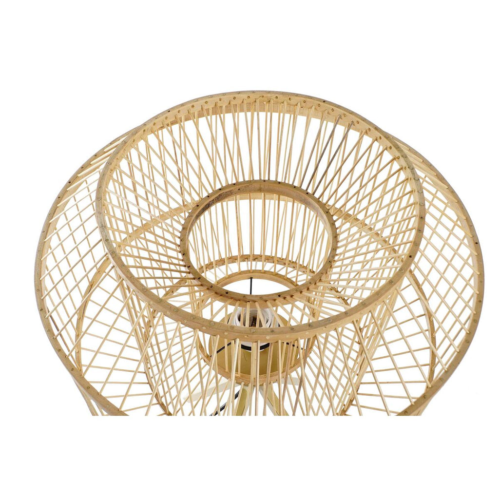 DKD Home Decor Natural Bamboo Lampshade 40 x 40 x 28 cm
