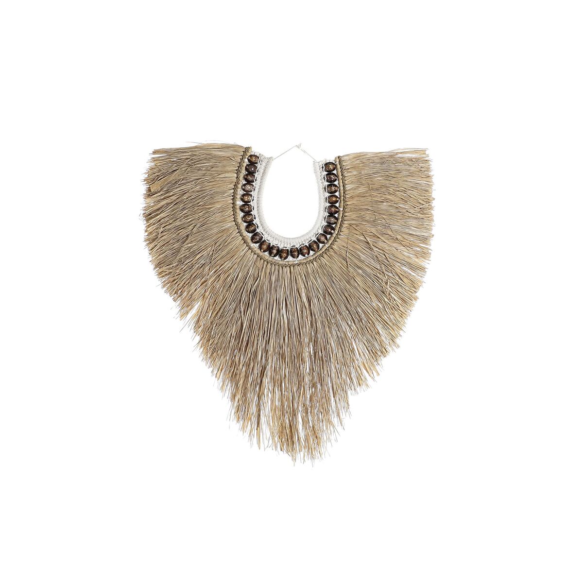 DKD Home Decor Natural Ethnic Jute Wall Decoration (62 x 3 x 65 cm)