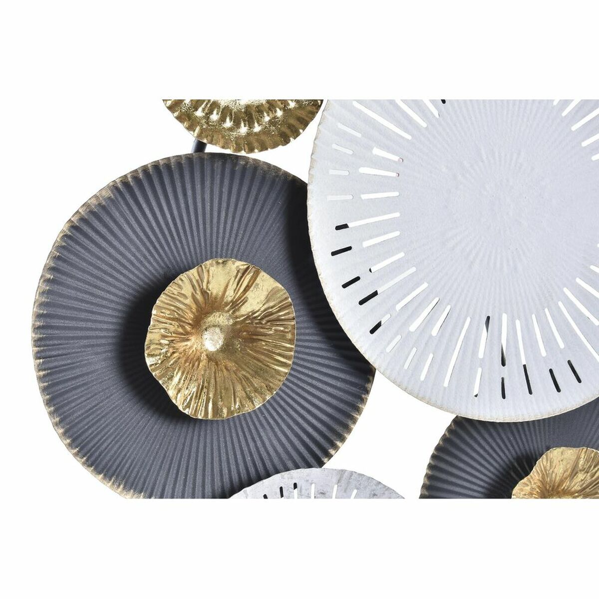 DKD Home Decor Multicolor Sphere Wall Decoration 80 x 4.5 x 80 cm Urban