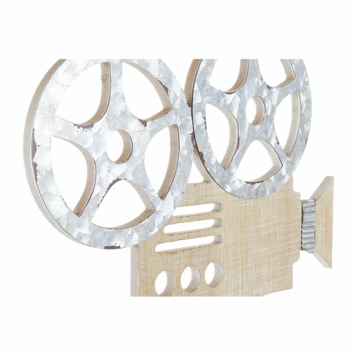 Decoração de Parede DKD Home Decor 32 x 2 x 70 cm Preto Cinzento Vintage (2 Unidades)