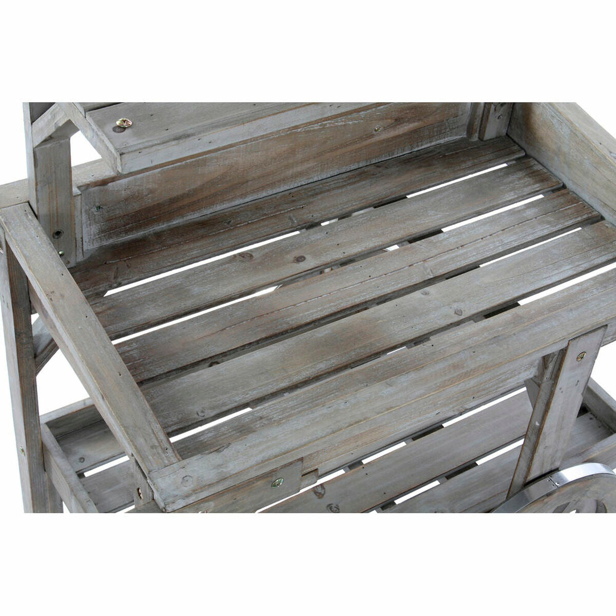 Carro de Jardim DKD Home Decor 87 x 14 x 109 cm 87 x 41 x 109 cm Marrom claro