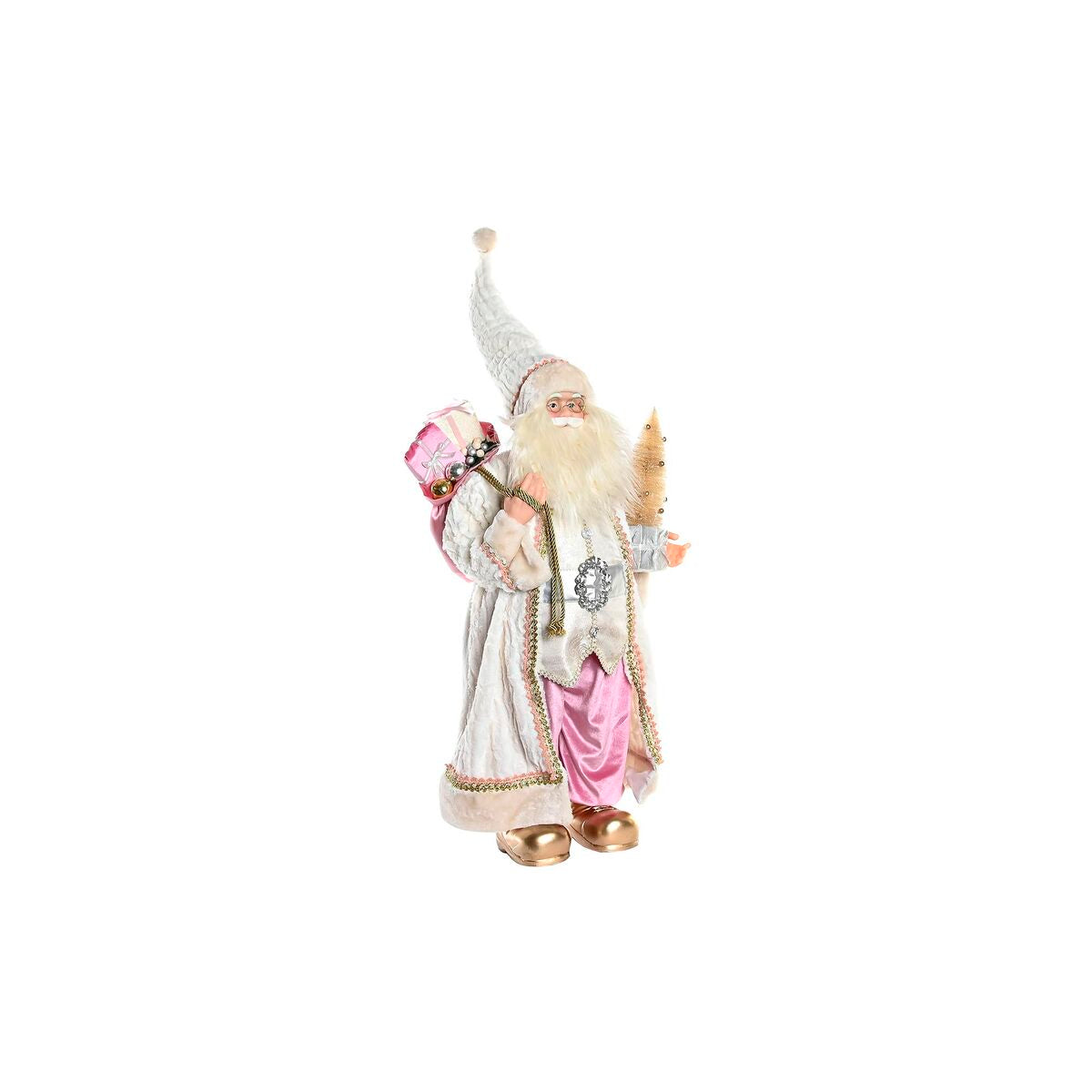 Decorative Figure DKD Home Decor Santa Claus Polyester PVC (45 x 34 x 83 cm)