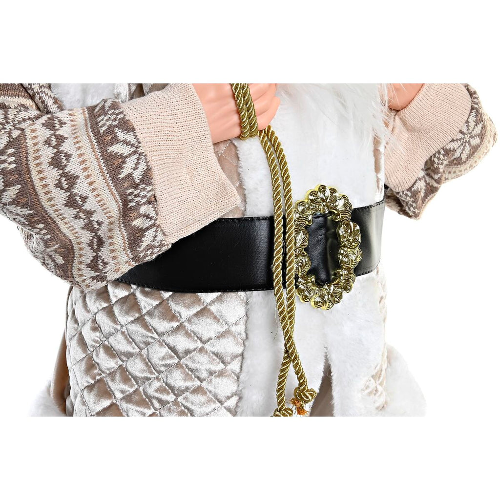 DKD Home Decor Santa Claus Gray PVC Decoration 45 x 34 x 80 cm