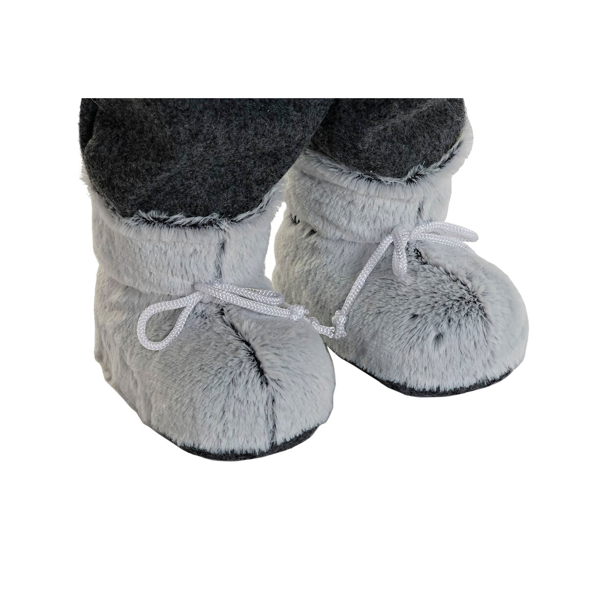 DKD Home Decor Red Gray PVC Wood Reindeer 45 x 34 x 83 cm