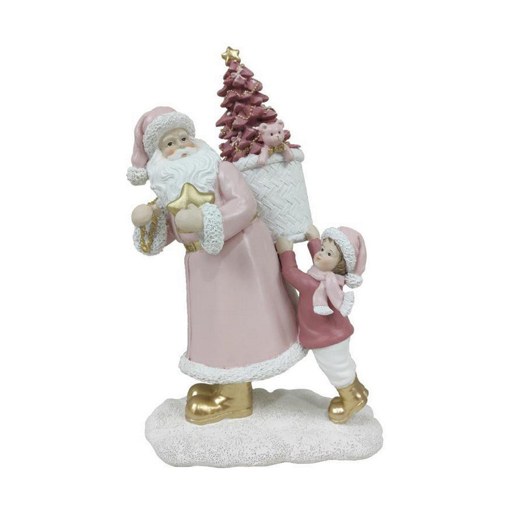 Christmas Ornament DKD Home Decor Resin Santa Claus (2 Units) (12 x 9 x 19 cm)
