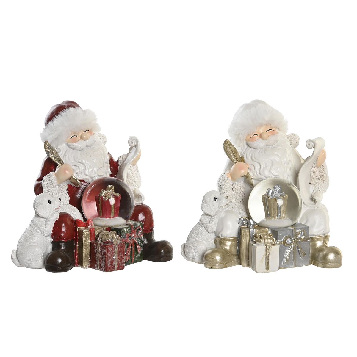 Christmas Ornament DKD Home Decor Resin (2 Units) (14 x 12 x 14 cm)