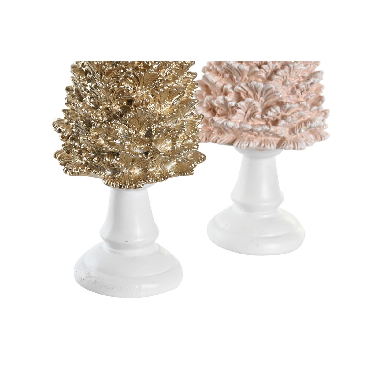 Christmas Ornament DKD Home Decor Resin Tree (10.5 x 10.5 x 32 cm) (2 Units)