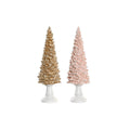 Christmas Ornament DKD Home Decor Resin Tree (10.5 x 10.5 x 32 cm) (2 Units)