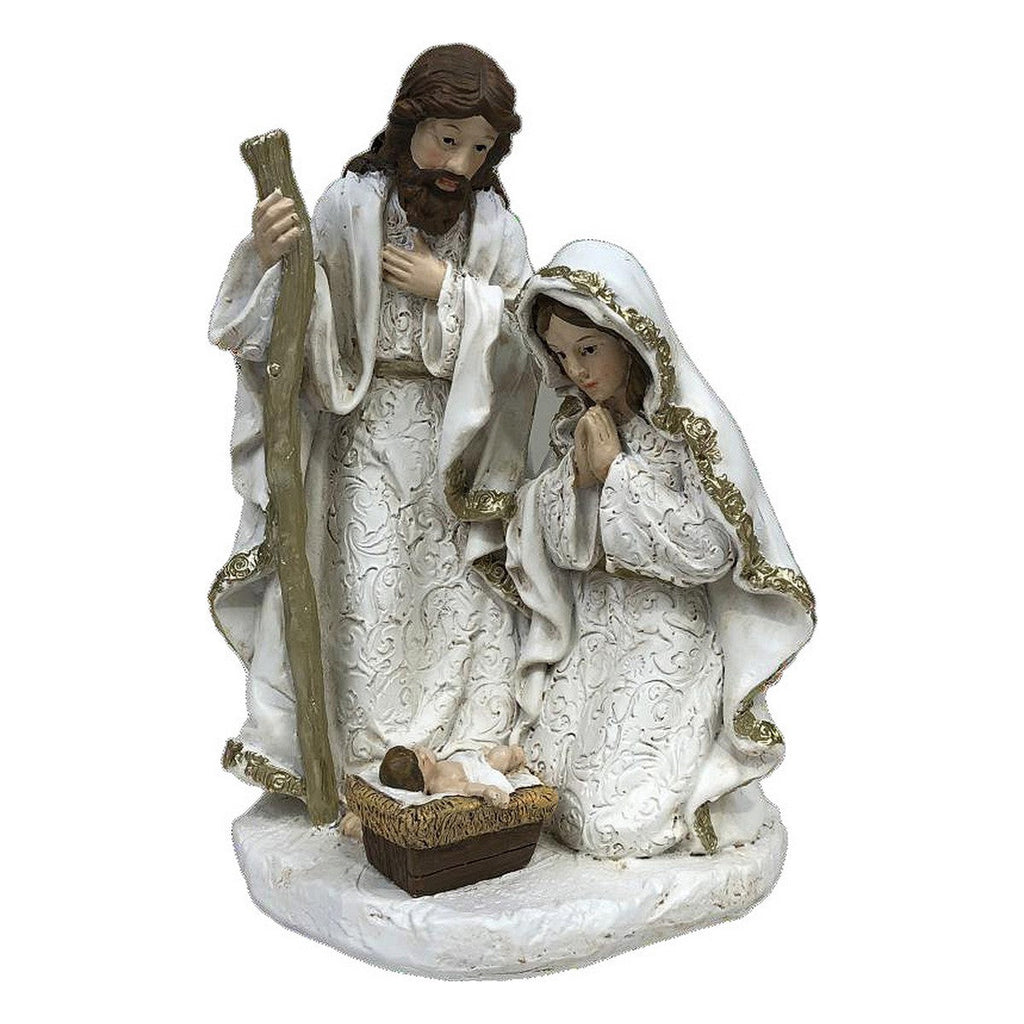 DKD Home Decor Resin Nativity Scene (2 Units) (12 x 10 x 19 cm)