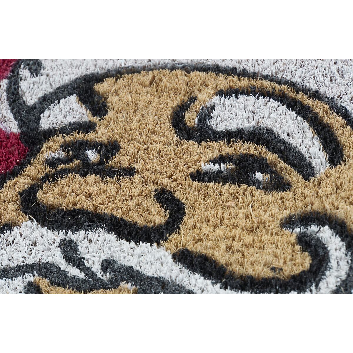 DKD Home Decor Christmas PVC Santa Claus Rug (60 x 40 x 1.5 cm) (2 Units)