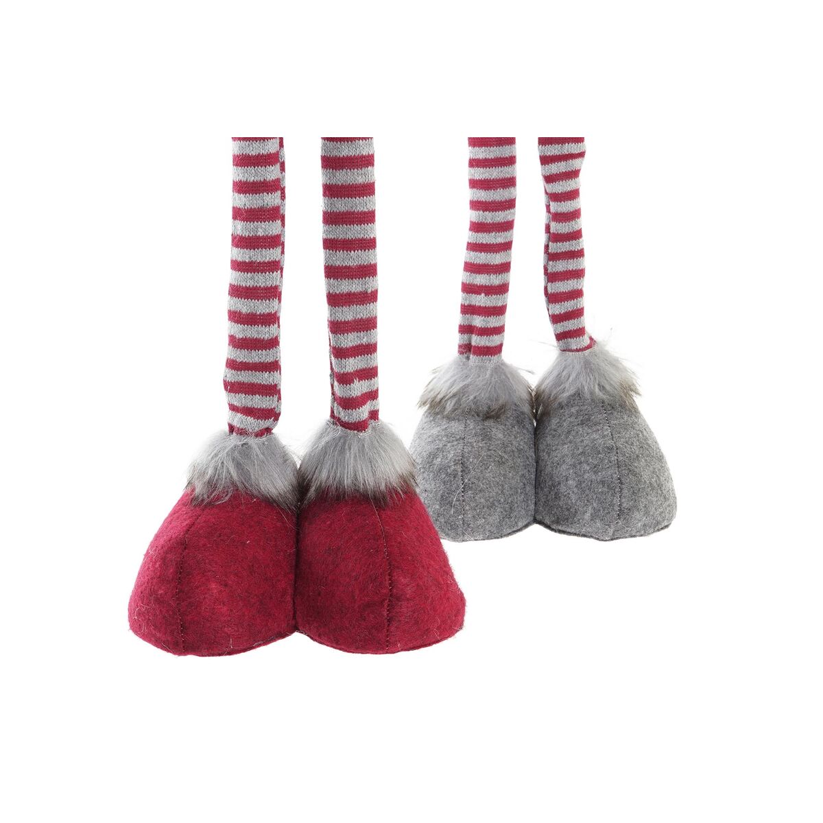 Decorative Figure DKD Home Decor Christmas Gnome Polyester (24 x 10 x 73 cm) (2 Units)