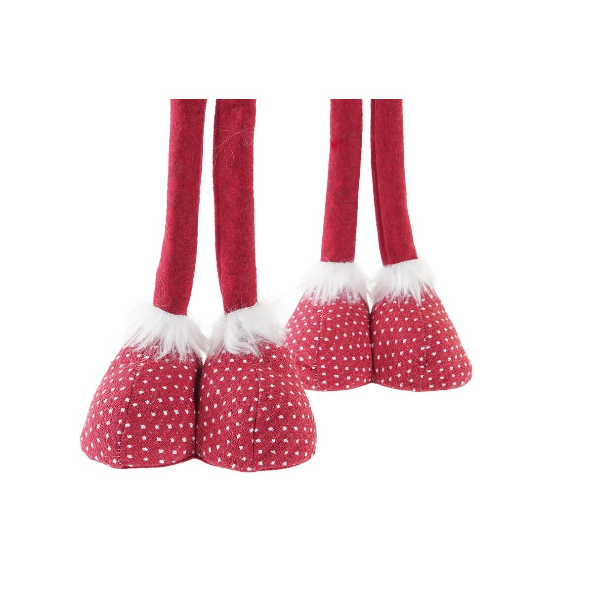 Decorative Figure DKD Home Decor Christmas Gnome Polyester (22 x 10 x 73 cm) (2 Units)