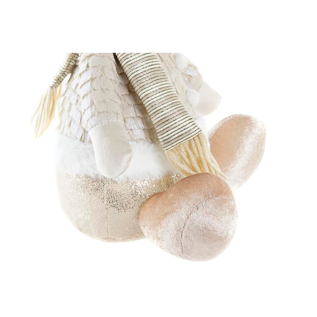 Christmas Ornament DKD Home Decor Polyester Reindeer (19 x 18 x 38 cm) (2 Units)