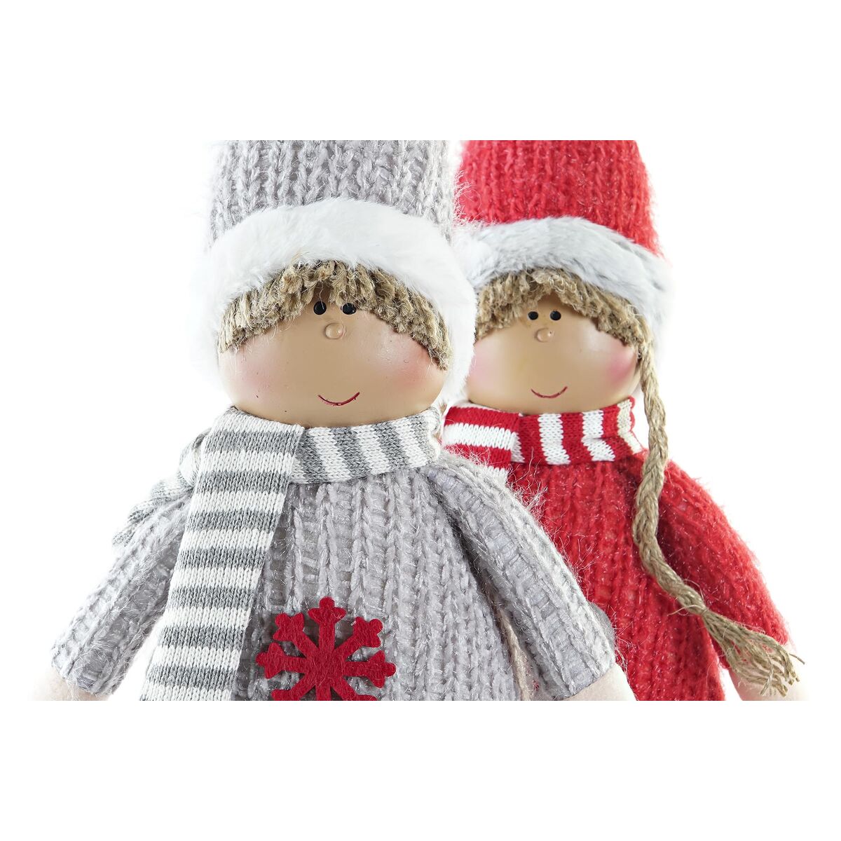 DKD Home Decor Christmas Decorative Figure, Polyester Doll (17 x 9 x 79 cm) (2 Units)