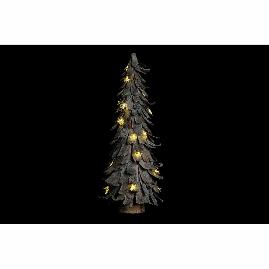 DKD Home Decor Christmas Tree, Natural Grey Birch, 35 x 35 x 96 cm