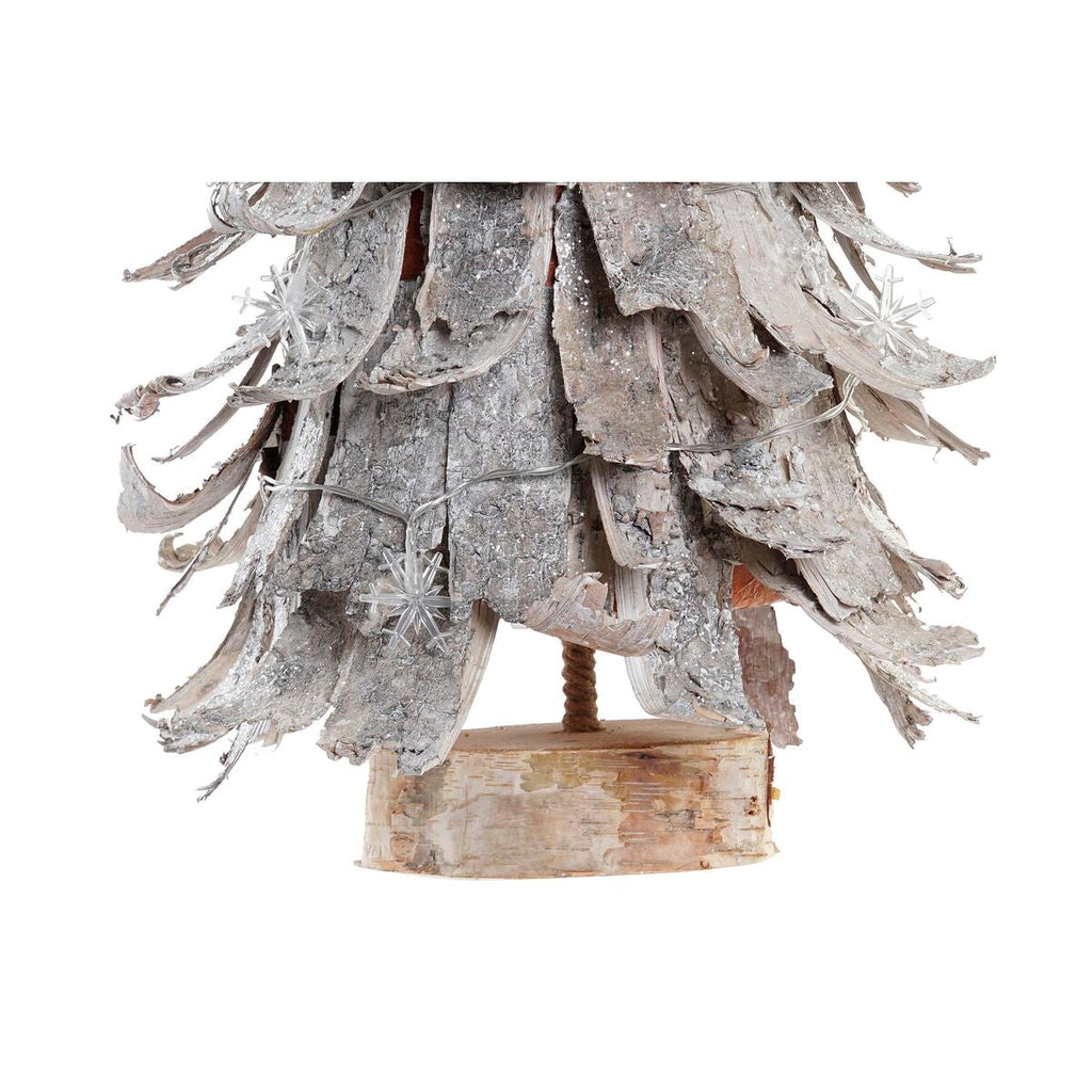 DKD Home Decor Christmas Tree, Natural Grey Birch, 35 x 35 x 96 cm