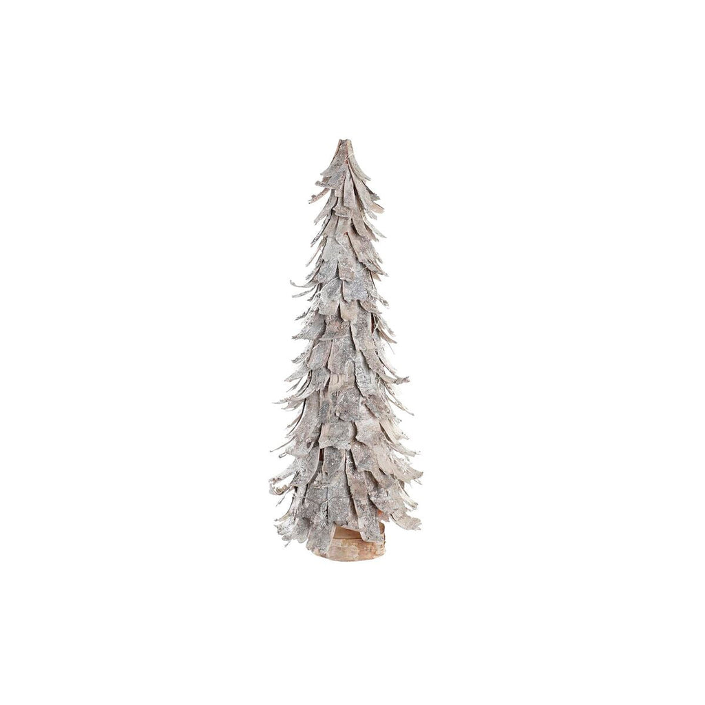 DKD Home Decor Christmas Tree, Natural Grey Birch, 35 x 35 x 96 cm
